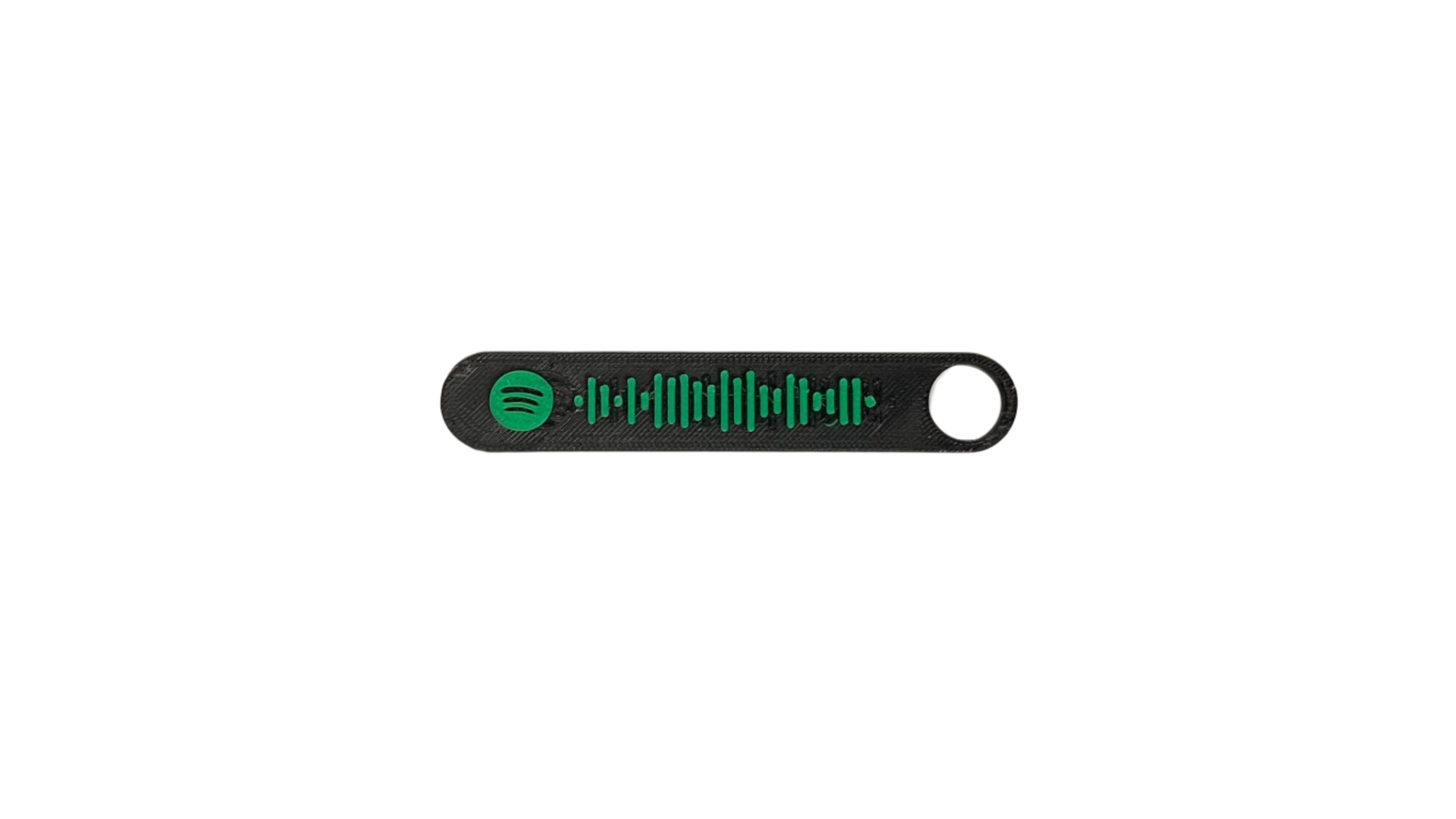 Custom Spotify Code Keychain